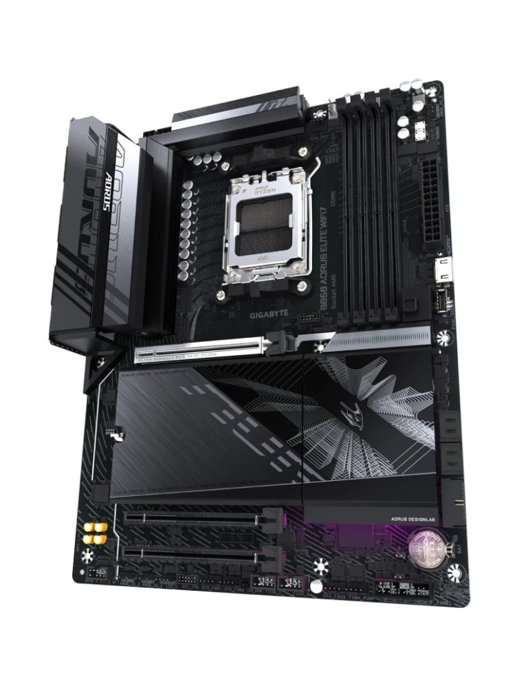 Placa Base Gigabyte B850 AORUS ELITE WIFI7 Socket AM5/ DDR5/ PCIe 5.0