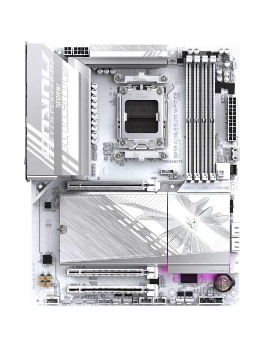 Placa Base Gigabyte B850 AORUS ELITE WIFI7 ICE Socket AM5/ DDR5/ PCIe 5.0