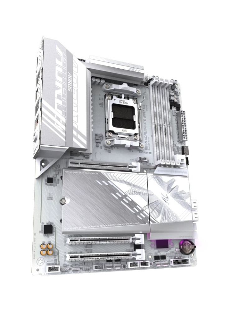 Placa Base Gigabyte B850 AORUS ELITE WIFI7 ICE Socket AM5/ DDR5/ PCIe 5.0