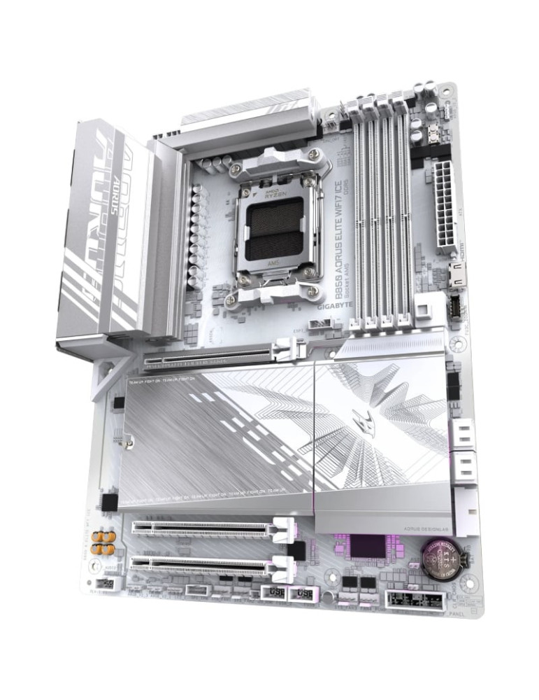 Placa Base Gigabyte B850 AORUS ELITE WIFI7 ICE Socket AM5/ DDR5/ PCIe 5.0