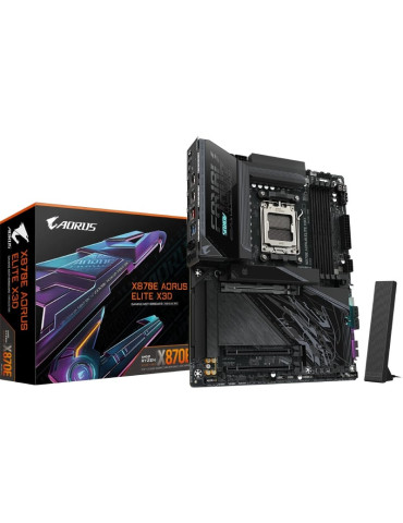 Placa Base Gigabyte X870E A ELITE X Socket AM5/ DDR5/ PCIe 5.0