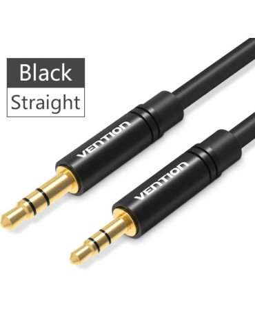 Cable Estéreo Vention BALBH/ Jack 3.5 Macho - Jack 2.5 Macho/ 2m/ Negro
