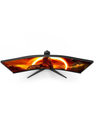 Monitor Gaming Ultrapanorámico Curvo AOC CU34G2XP/BK 34"/ WQHD/ 1ms/ 180Hz/ VA/ Negro 2