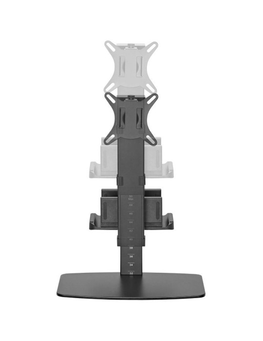 Soporte de Sobremesa para Monitor,TV y MiniPC Aisens DT32TSR-165/ Giratorio/ Inclinable/ hasta 8kg