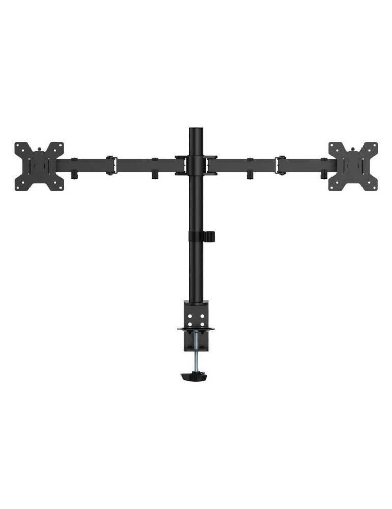 Soporte de Mesa para 2 Monitores Aisens DT32TSR-279/ Giratorio/ Inclinable/ hasta 10kg