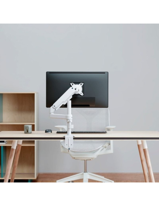 Soporte de Mesa con Contrapeso para Monitor Aisens DT32TSR-437/ Giratorio/ Inclinable/ hasta 9kg