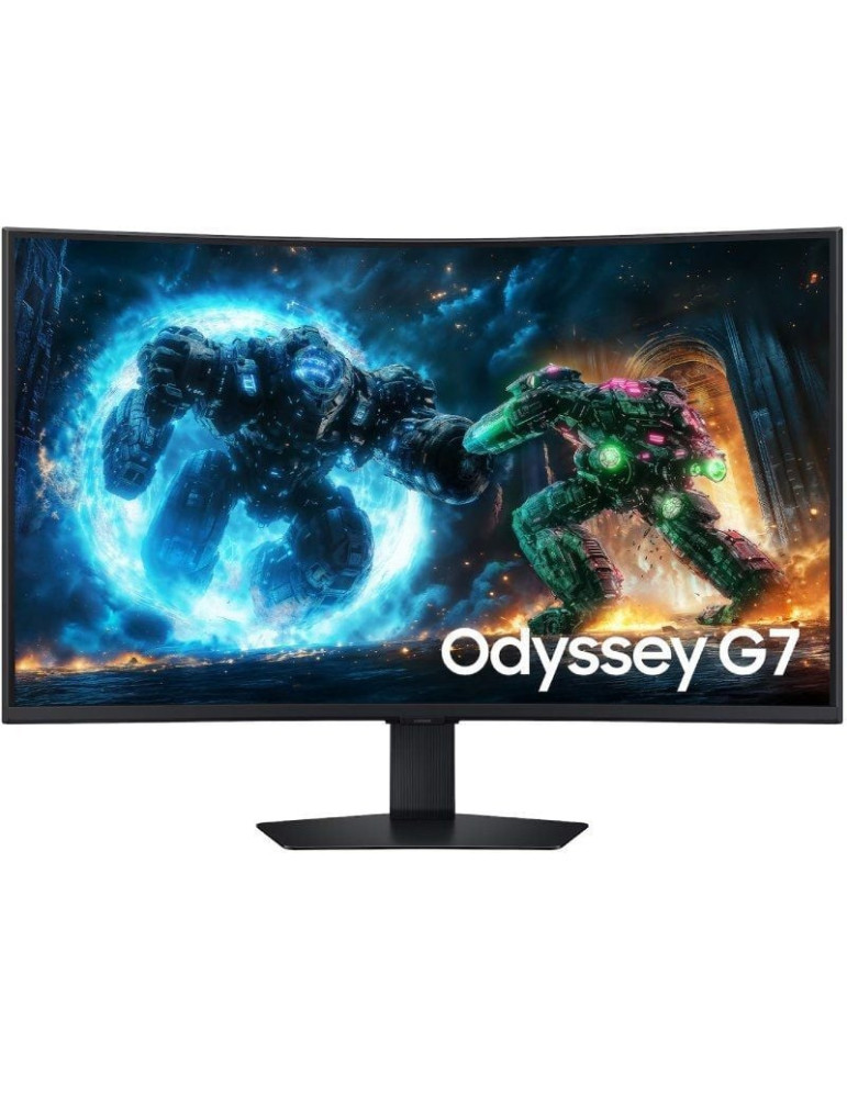 Monitor Gaming Curvo Samsung Odyssey G7 G75F 37"/ 4K/ 1ms/ 165Hz/ VA/ Regulable en altura/ Negro