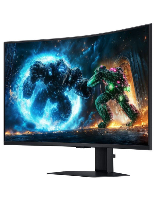 Monitor Gaming Curvo Samsung Odyssey G7 G75F 37"/ 4K/ 1ms/ 165Hz/ VA/ Regulable en altura/ Negro