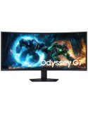 Monitor Gaming Ultrapanorámico Curvo Samsung Odyssey G7 S40FG756EU 40"/ 5K2K/ 1ms/ 180Hz/ VA/ Regulable en altura/ Negro