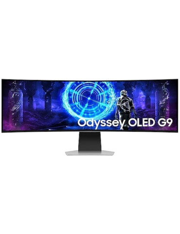 Smart Monitor Gaming Ultrapanorámico Curvo Samsung Odyssey OLED G9 S49DG950SU 49"/ Dual QHD/ 0.03ms/ 240Hz/ OLED/ Multimedia/Reg