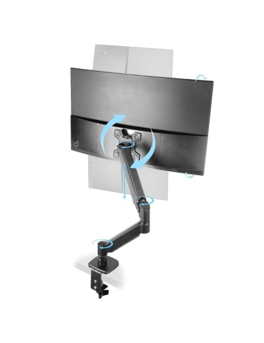 Soporte de Mesa Monitor Mars Gaming MARM-PRO1/ Giratorio/ Inclinable/ Rotatorio/ hasta 10kg