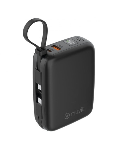 Powerbank 20000mAh Muvit For Change MCCHP0015/ 65W/ Negra