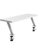 Soporte para Monitor Mars Gaming MGDS/ hasta 10 kg/ Blanco