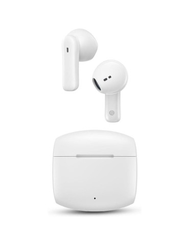 Auriculares Bluetooth SPC Ether 3 Buds con estuche de carga/ Autonomía 8h/ Blancos
