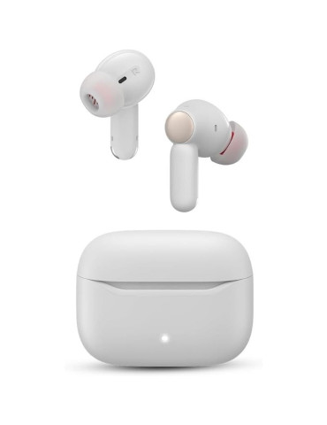 Auriculares Bluetooth SPC Ether 3 Pro con estuche de carga/ Autonomía 8h/ Blanco