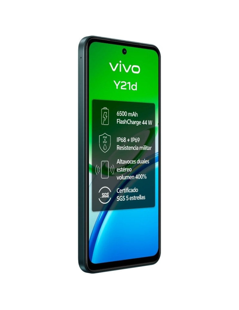 Smartphone Vivo Y21d 4GB/ 128GB/ 6.68"/ Verde