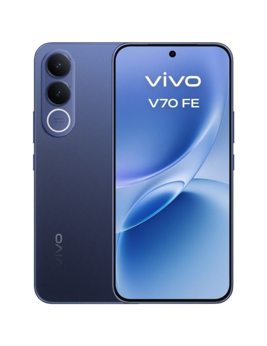Smartphone Vivo V70 FE 8GB/ 256GB/ 6.83"/ 5G/ Azul/ Incluye Cargador + Auriculares