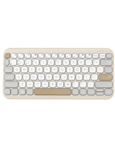 Teclado Inalámbrico Asus Marshmallow KW100/ Beige