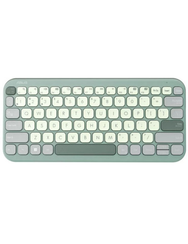 Teclado Inalámbrico Asus Marshmallow KW100/ Verde