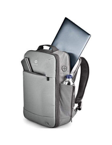 Mochila Expansible NGS Monray Sacks Horizon para Portátiles hasta 14"/ Impermeable/ Gris 2