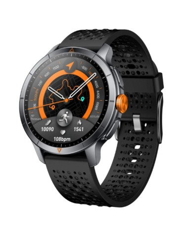 Smartwatch Qubo SMT-500AGP/ Notificaciones/ Frecuencia Cardíaca/ GPS/ Negro