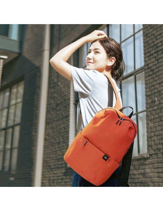 Mochila Xiaomi Mi Casual Daypack/ Capacidad 10L/ Naranja