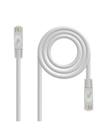 Cable de Red RJ45 UTP Nanocable 10.20.1800-L25 Cat.6A/ LSZH/ 25cm/ Gris 2
