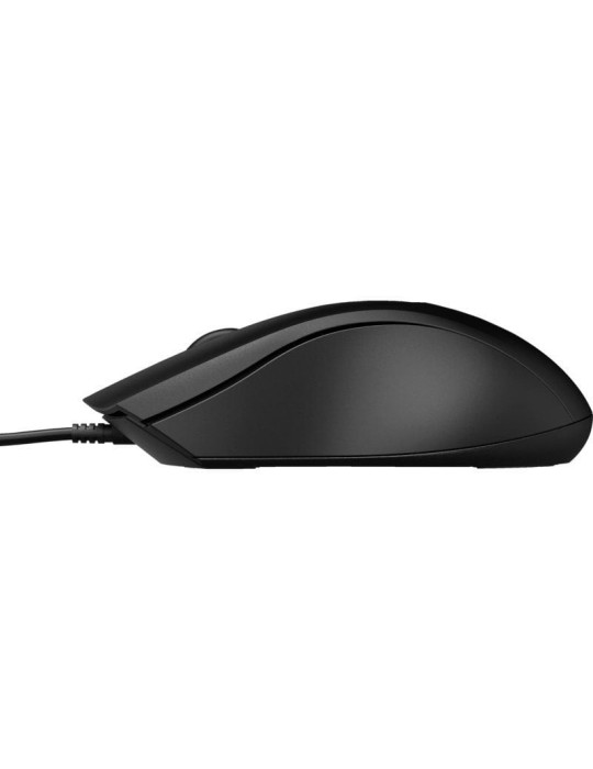 Ratón HP 105/ Hasta 1600 DPI/ Negro