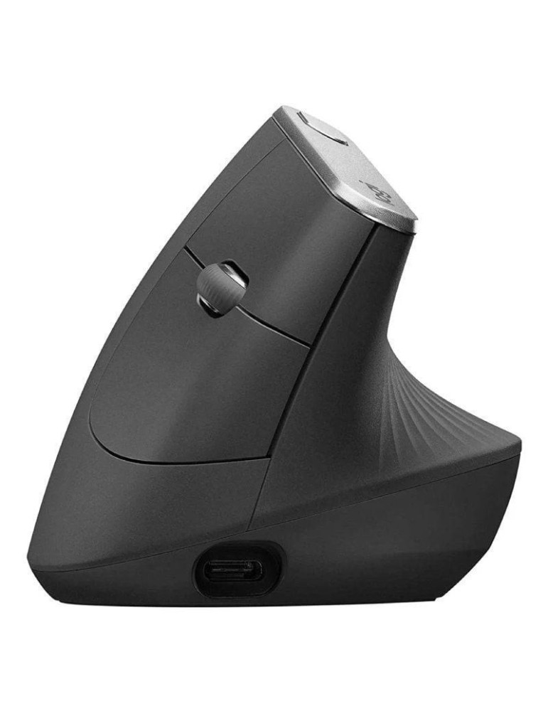 Ratón Vertical Inalámbrico Logitech Vertical MX/ Batería recargable/ Hasta 4000 DPI