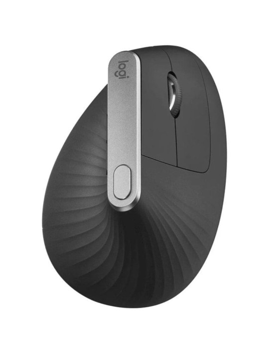 Ratón Vertical Inalámbrico Logitech Vertical MX/ Batería recargable/ Hasta 4000 DPI