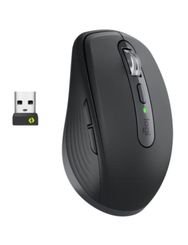 Ratón Inalámbrico Logitech MX Anywhere 3S For Business/ Batería recargable/ Hasta 8000 DPI/ Grafito