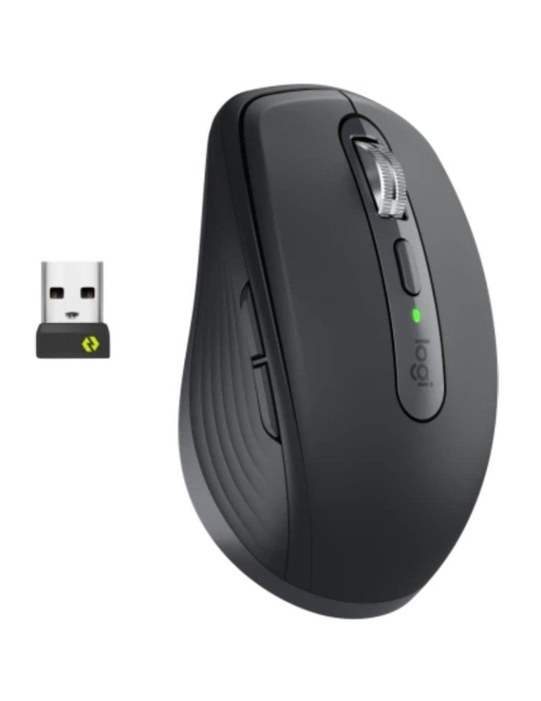 Ratón Inalámbrico Logitech MX Anywhere 3S For Business/ Batería recargable/ Hasta 8000 DPI/ Grafito