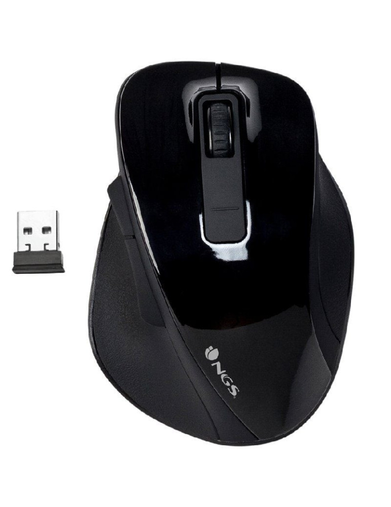 Ratón Inalámbrico NGS Bow/ Hasta 1600 DPI
