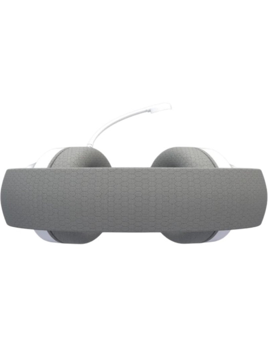 Auriculares Gaming Inalámbricos con Micrófono Krom Phase/ Bluetooth/ Jack 3.5/ USB 2.0/ Blancos