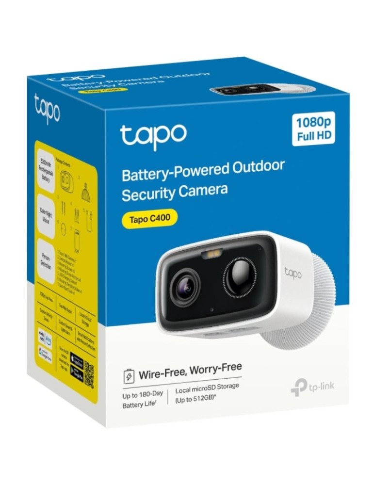 Cámara de Videovigilancia TP-Link Tapo C400/ Visión Nocturna/ Control desde APP