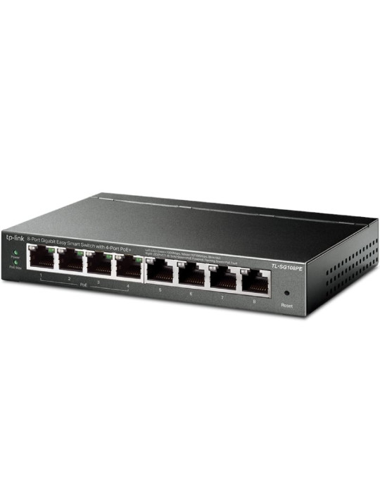 Switch TP-Link TL-SG108PE 8 Puertos/ RJ-45 10/100/1000/ PoE