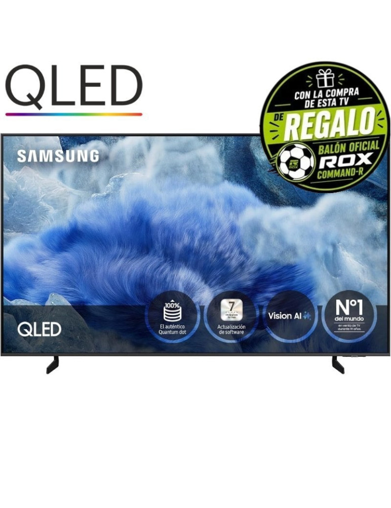 Televisor Samsung QLED Q8F TQ55Q8FAAU 55"/ Ultra HD 4K/ Smart TV/ WiFi