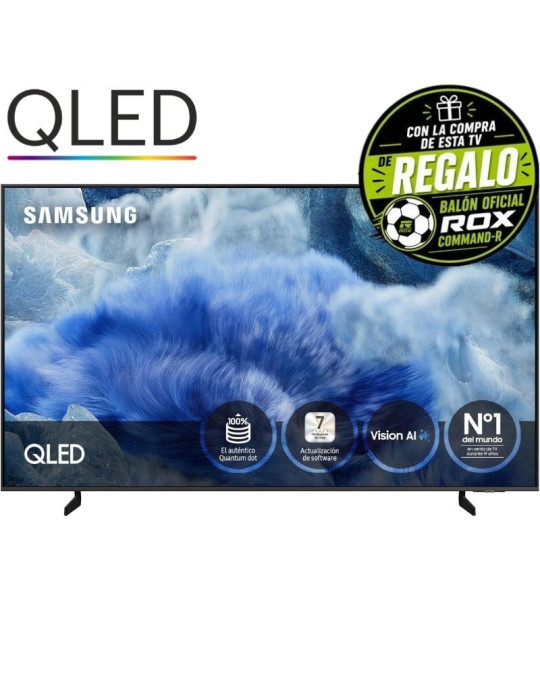 Televisor Samsung QLED Q8F TQ55Q8FAAU 55"/ Ultra HD 4K/ Smart TV/ WiFi