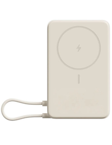 Powerbank 10000mAh Xiaomi Magnetic Power Bank 10000/ Wireless/ Beige