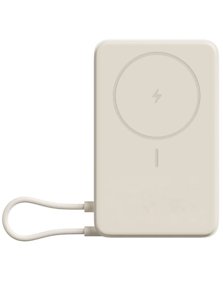 Powerbank 10000mAh Xiaomi Magnetic Power Bank 10000/ Wireless/ Beige
