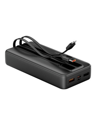 Powerbank 20000mAh Vention FHPB0/ 22.5W/ Negra/ Incluye Cable USB Tipo-C y Lightning 2