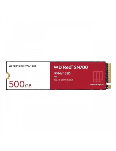 Disco SSD Western Digital WD Red SN700 NAS 500GB/ M.2 2280 PCIe