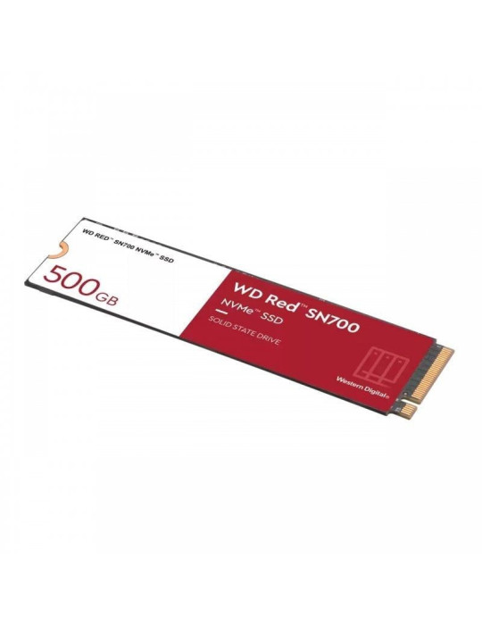 Disco SSD Western Digital WD Red SN700 NAS 500GB/ M.2 2280 PCIe