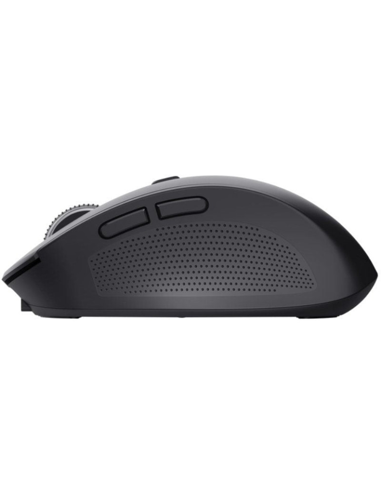 Ratón Inalámbrico Trust Ozaa Compact Wireless/ Batería recargable/ Hasta 3200 DPI/ Negro