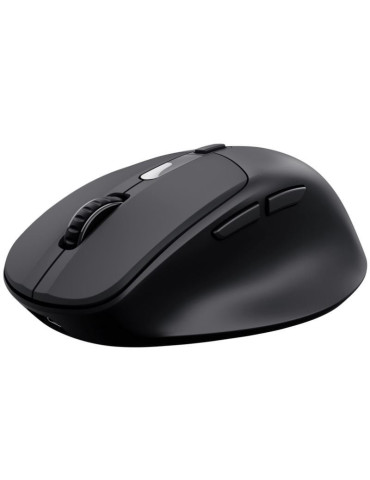 Ratón Ergonómico Inalámbrico Trust Zevo 25991/ Batería recargable/ Hasta 4000 DPI/ Negro 2