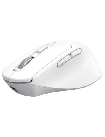 Ratón Inalámbrico Trust Niven Confort 26022/ Batería recargable/ Hasta 3200 DPI/ Blanco 2