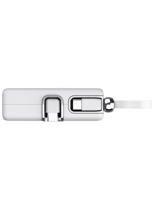 Powerbank 5000mAh Trust Pacto 26105/ 18W/ Blanca