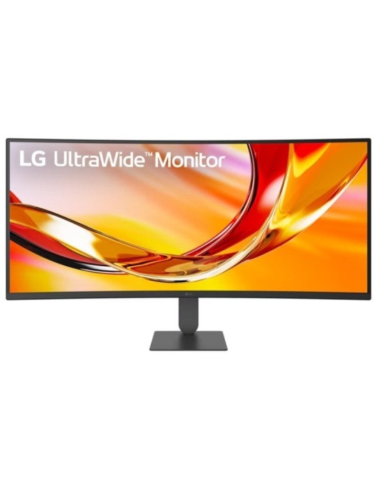 Monitor Profesional Ultrapanorámico Curvo LG UltraWide 34U640B-B 34"/ WQHD/ Regulable en altura/ Negro
