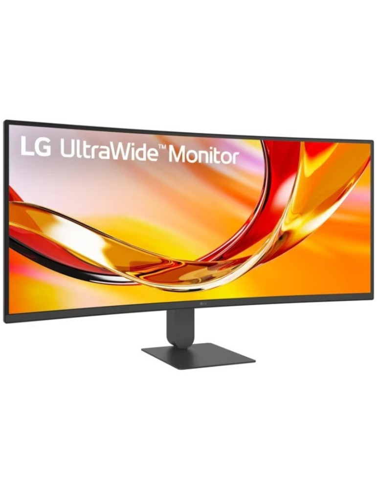 Monitor Profesional Ultrapanorámico Curvo LG UltraWide 34U640B-B 34"/ WQHD/ Regulable en altura/ Negro