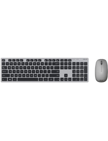Teclado y Ratón Inalámbricos Asus W5000 Wireless/ Gris